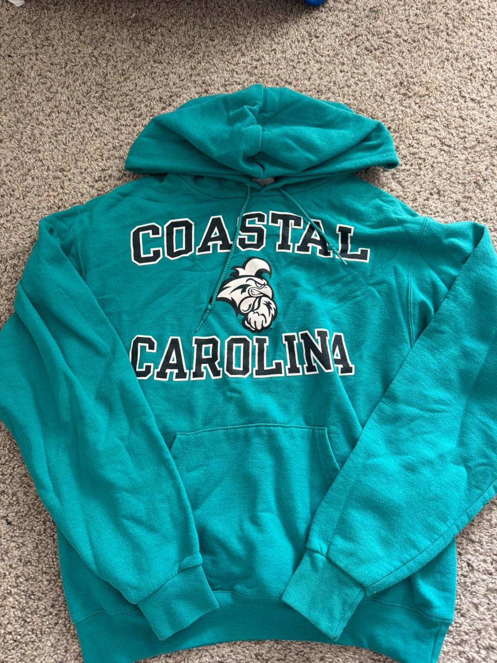 Coastal Carolina Carolina Chanticleers Teal Hoodie